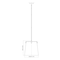 Z-Lite Weston Pendant, 3-Light, 13 In.W x 13 In.H, Brushed Nickel/Cream 3502P13-BN - alternate 3
